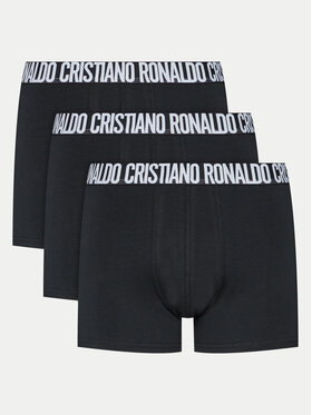 Cristiano Ronaldo CR7 Cristiano Ronaldo CR7 Komplet 3 par bokserek 8100-4900 Czarny