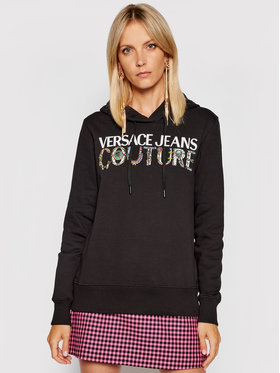 Versace Jeans Couture Versace Jeans Couture Sweatshirt 71HAIF04 Schwarz Regular Fit