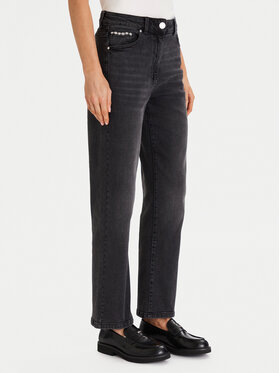Morgan Morgan Jeansy 252-PNICE Czarny Wide Leg