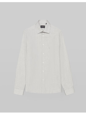 Borgio Borgio Koszula contrada Beżowy Slim Fit