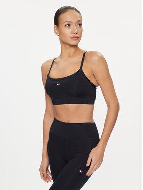 Tommy Hilfiger Tommy Hilfiger Sportinė liemenėlė Essentials Flag WW0WW41077 Tamsiai mėlyna