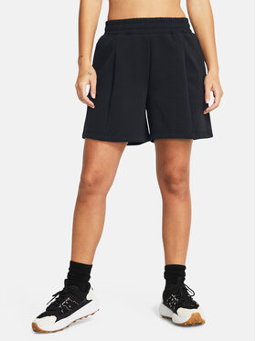 Under Armour Under Armour Спортни шорти Unstoppable Flc Pltd Short 1382764-001 Черен Loose Fit