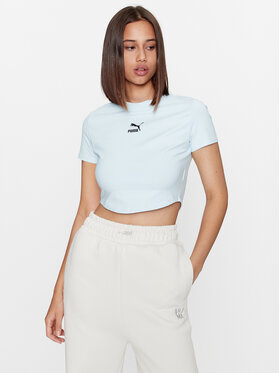 Puma Puma Tricou Dare To 621435 Albastru Slim Fit