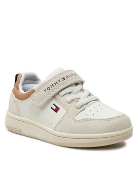 Tommy Hilfiger Tommy Hilfiger Sneakers Low Cut Lace-Up/Velcro Sneaker T1X9-33341-1269 M Bianco