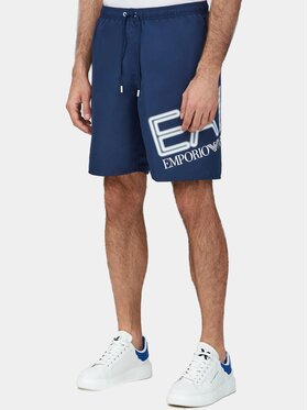 EA7 Emporio Armani EA7 Emporio Armani Szorty 902047-4R736-00035 Granatowy Regular Fit