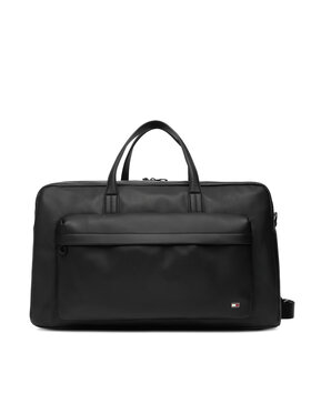 Tommy Hilfiger Tommy Hilfiger Сак Th Flag Duffle AM0AM14007 Черен