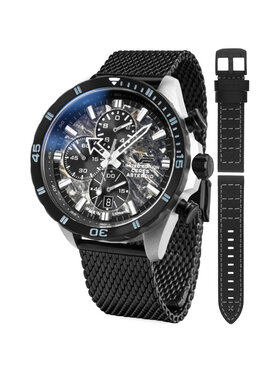 Vostok Europe Vostok Europe Zegarek 6S10-320E693BB Czarny