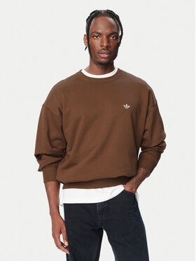 adidas adidas Суитшърт Trefoil Essentials LL1047 Тъмнокафяв Regular Fit