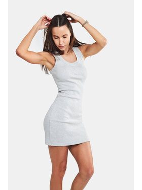 MANDRAGORA MANDRAGORA Vestito estivo Bawełniana Sante Grigio Flexible Fit
