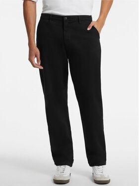 Guess Jeans Guess Jeans Spodnie materiałowe 166057 Czarny Regular Fit