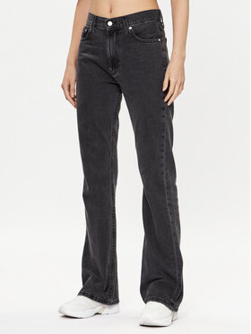 Calvin Klein Jeans Calvin Klein Jeans Jeans hlače J20J221234 Črna Straight Leg