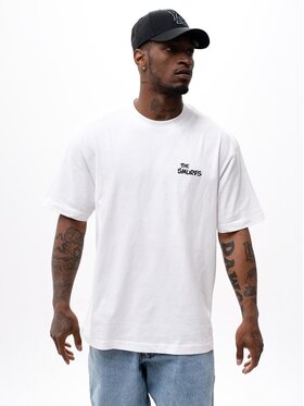 Smerfy Smerfy T-Shirt 131799 Biały Oversize