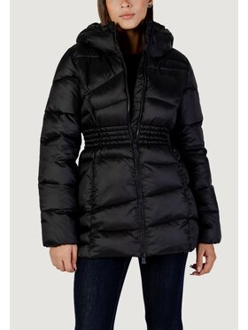 EA7 Emporio Armani EA7 Emporio Armani Giacca di pelle BOMBER JACKET Nero Egg Fit