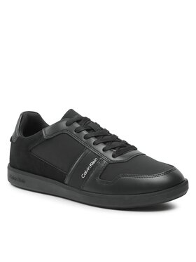 Calvin Klein Calvin Klein Sneakersy Low Top Lace Up Mix HM0HM00491 Černá