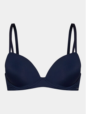 Calvin Klein Underwear Grudnjak Push-up 000QF6016E Tamnoplava