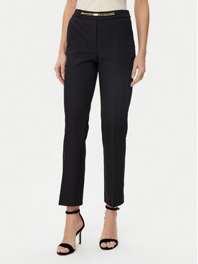 Guess Guess Kalhoty z materiálu 5GGB17 7311A Černá Regular Fit