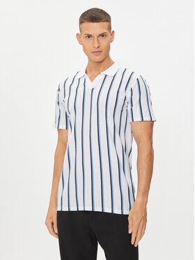 Lindbergh Lindbergh Poloshirt 30-404259 Weiß Slim Fit