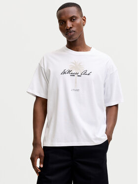 Jack & Jones Jack & Jones Tričko Eterna 12295526 Biela Regular Fit