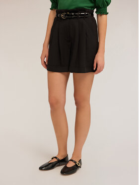 Motivi Motivi Szorty P033Q004007N033 Czarny Regular Fit