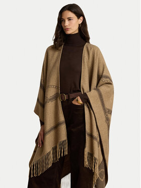 LAUREN RALPH LAUREN LAUREN RALPH LAUREN Poncho 454P23618004 Maro deschis