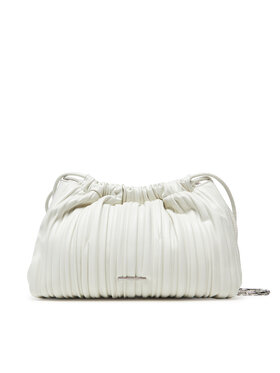 Calvin Klein Calvin Klein Torebka Drawstring Plisse Crossbody LV04F3076G Biały