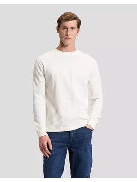 Lee Lee Koszula LS WAFFLE TEE Biały Regular Fit