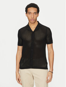 Calvin Klein Swimwear Calvin Klein Swimwear Camicia KM0KM01087 Nero Regular Fit