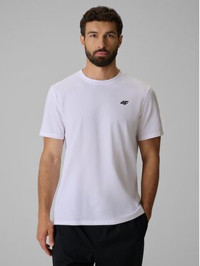 4F 4F T-Shirt NOS Biały Regular Fit