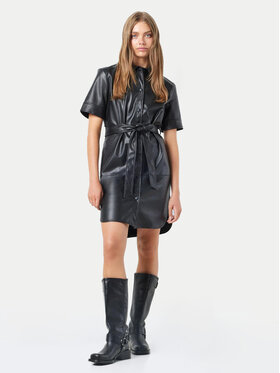 Φόρεμα από απομίμηση δέρματος Noisy May φωτογραφία