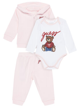 Guess Guess Komplet dziecięcy H5YW12 KA6W4 Różowy Regular Fit