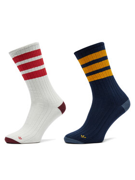adidas adidas Set de 2 perechi de șosete lungi unisex Premium Mid Crew IX7608 Colorat