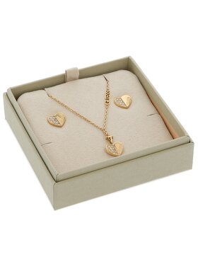 Guess Guess Set náhrdelník a náušnice Lovely Guess JUBS03 188JW Žlté pozlátenie