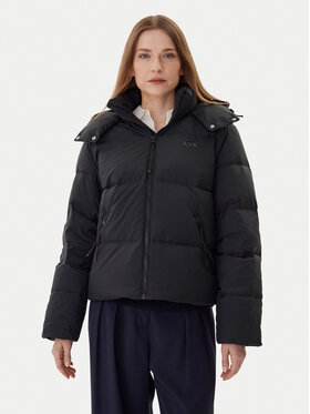 Lacoste Lacoste Dūnu jaka BF3262 Melns Relaxed Fit