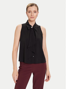 Rinascimento Rinascimento Bluză CFC0125089003 Negru Regular Fit