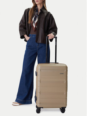 GINO ROSSI GINO ROSSI Srednji kovček CEO-GIN-M-004-BEIGE Bež