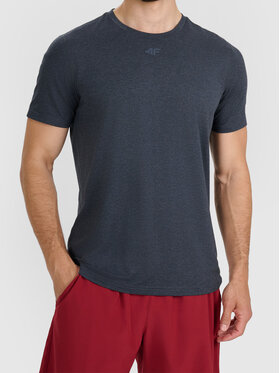 4F 4F T-Shirt 4FWAW26TFTSM2354-22M Szary Active Fit
