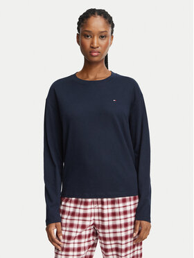 Tommy Hilfiger Tommy Hilfiger Μπλουζάκι UW0UW06593 Σκούρο μπλε Relaxed Fit