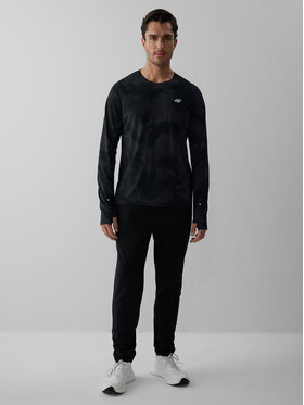 4F 4F Spodnie dresowe RHYTHMS OF THE ROAD Czarny Slim Fit