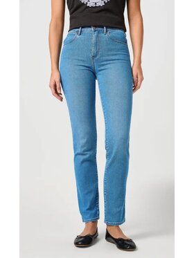 Wrangler Wrangler Jeansy Slim 610 Niebieski Slim Fit
