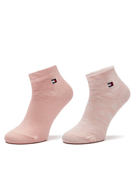 Tommy Hilfiger Tommy Hilfiger 2er-Set hohe Kindersocken 701229880 Rosa