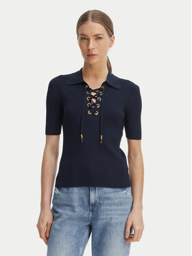 MICHAEL Michael Kors MICHAEL Michael Kors Bluză MS661FZ5ZV Bleumarin Slim Fit