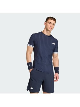 adidas adidas Koszulka techniczna 161708 Niebieski jasny Slim Fit
