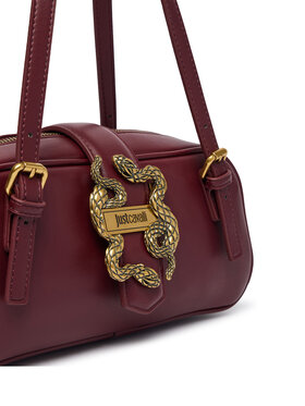 Just Cavalli Just Cavalli Дамска чанта Iconic Snakes 81RA4BA5 ZSA89 Тъмночервен