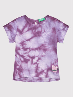 United Colors Of Benetton United Colors Of Benetton T-shirt 3085G103E Viola Regular Fit