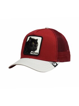 Goorin Bros Goorin Bros Czapka z daszkiem The Black Panther Maroon Trucker Czerwony