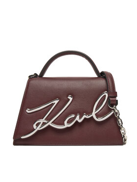 KARL LAGERFELD KARL LAGERFELD Kabelka A1W30038 Bordó