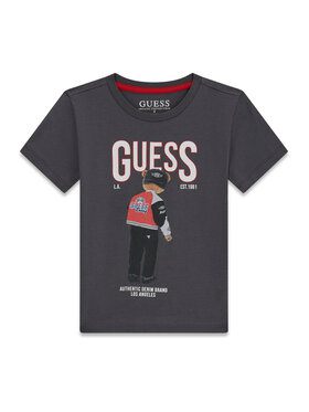 Guess Guess T-Shirt N6RI05 K8HM4 Szary Regular Fit