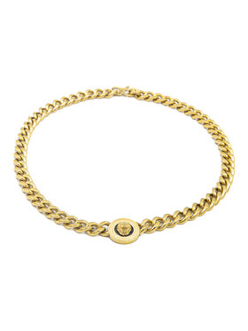 Guess Guess Naszyjnik JUMN01313JWYGBKT/U Złoty