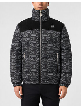PHILIPP PLEIN PHILIPP PLEIN Giubbotto piumino 31191 Nero Regular Fit