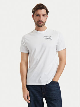 Calvin Klein Jeans Calvin Klein Jeans T-Shirt LV04RH819G Weiß Regular Fit
